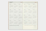 TRAVELER'S Notebook Regular Size 2024 Monthly (Pre-Order Only. Ships October)