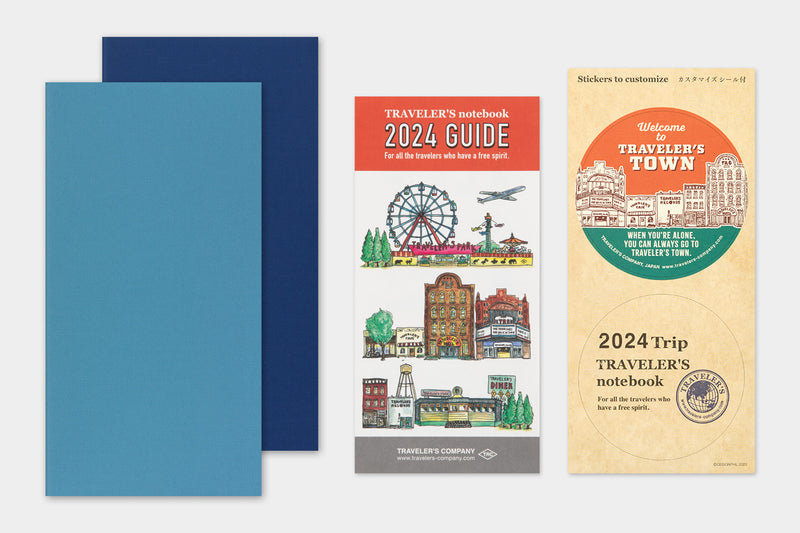 Cuaderno TRAVELER'S Set de pegatinas personalizadas para agenda 2024