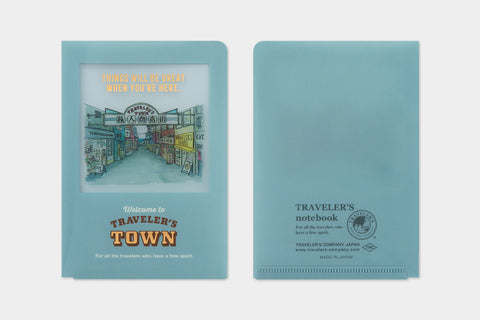 TRAVELER'S Notebook Passport Size Clear Folder 2024
