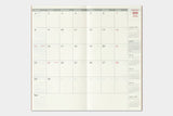 TRAVELER'S Notebook Regular Size 2025 Monthly (Pre-order Starts 10/1, Ships 10/16)