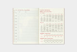 TRAVELER'S Notebook Passport Size 2025 Monthly (Pre-order Starts 10/1, Ships 10/16)