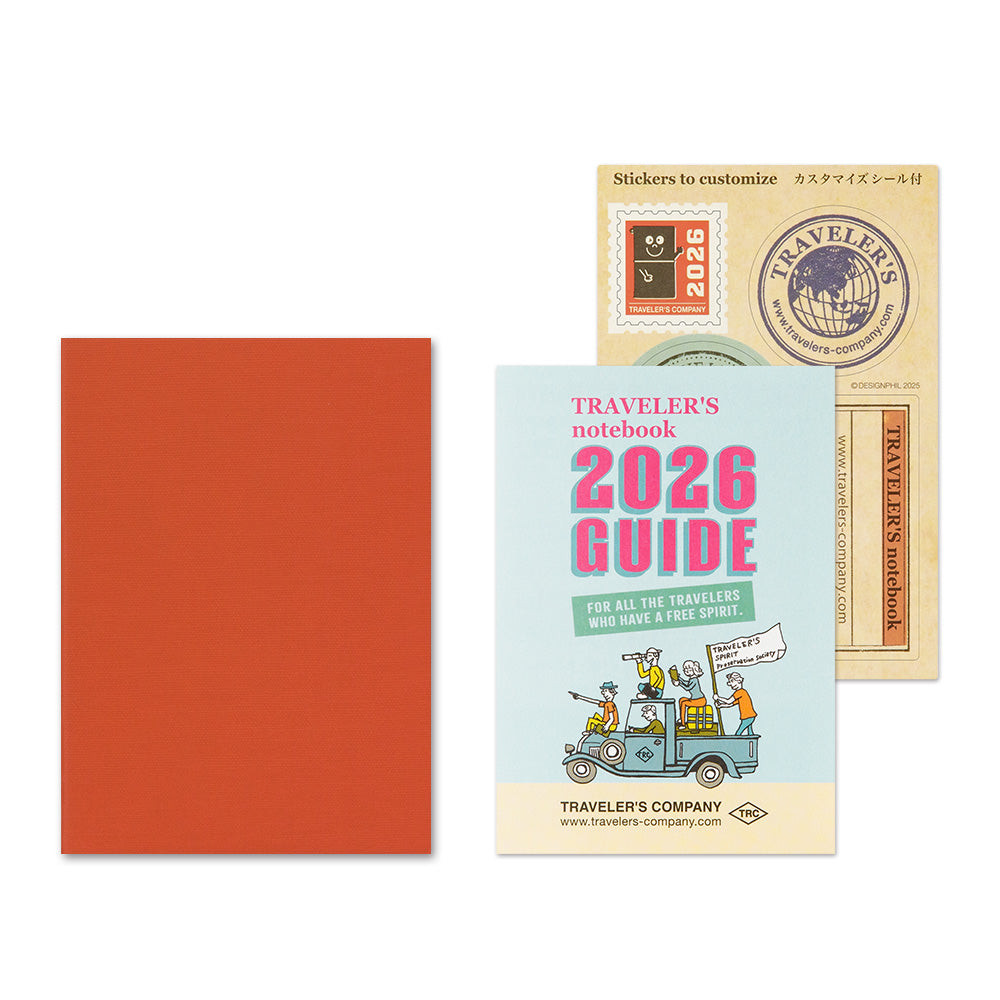 TRAVELER'S Notebook Passport Size 2026 Monthly – Yoseka Stationery