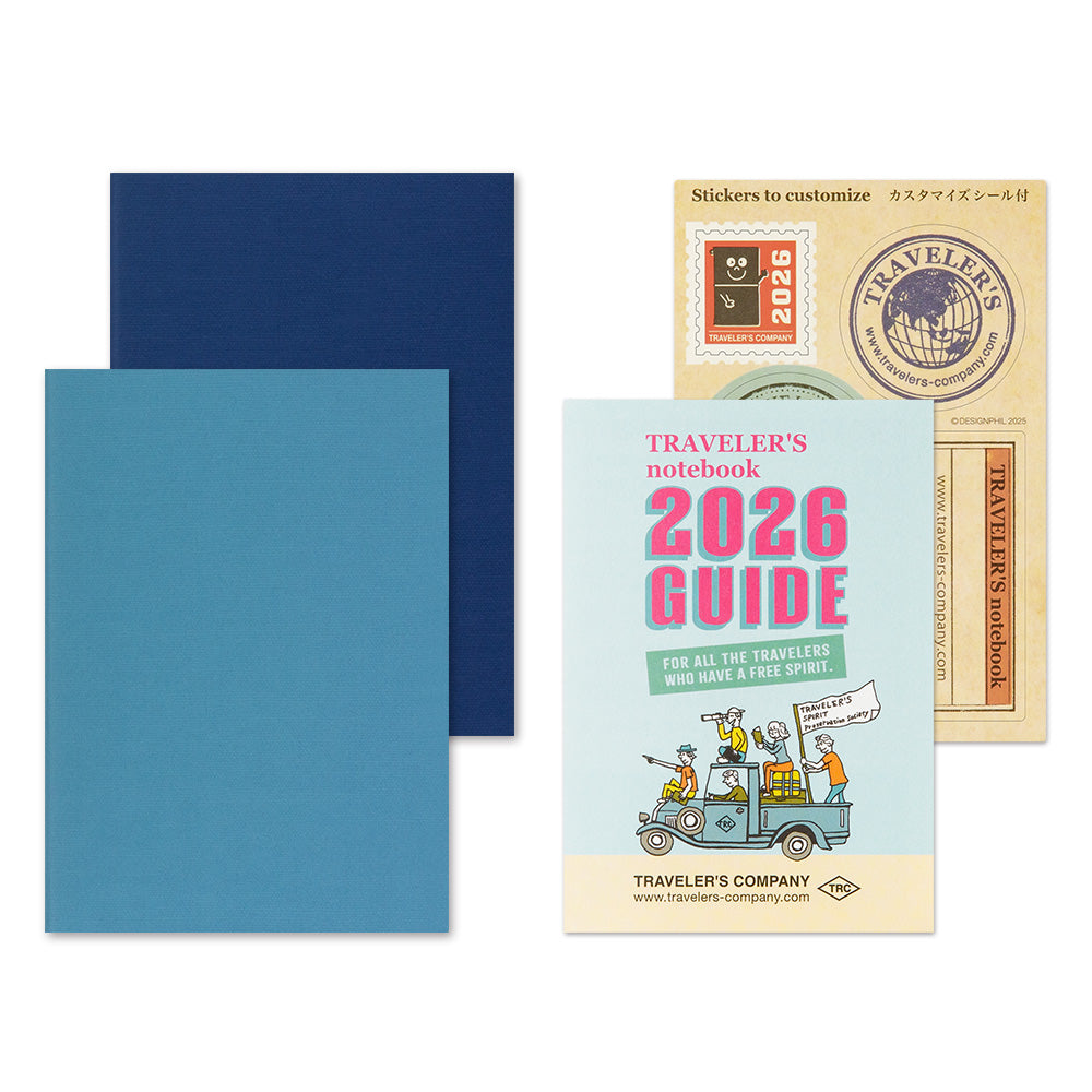 TRAVELER'S Notebook Passport Size 2026 Weekly – Yoseka Stationery