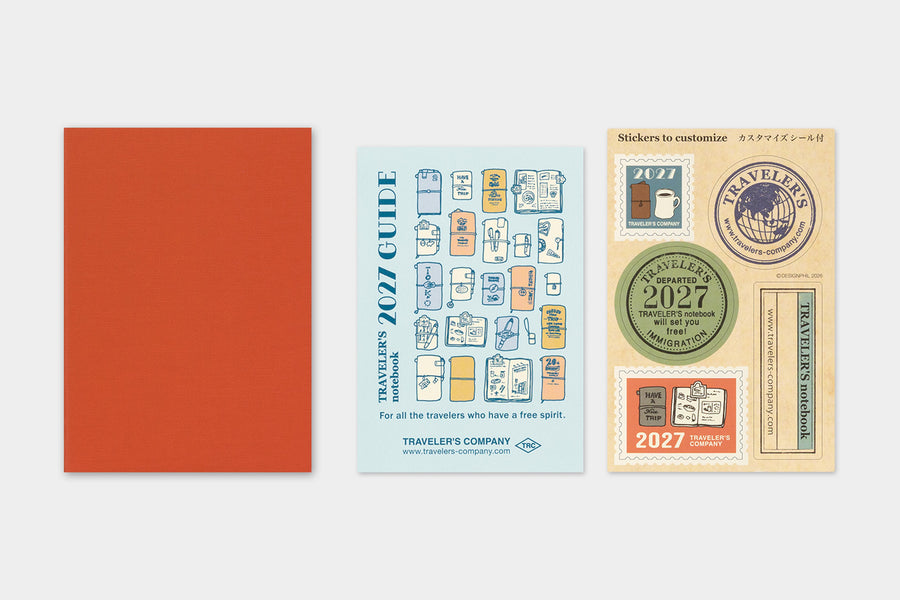 TRAVELER'S Notebook Passport Size 2027 Monthly (Pre-Order Starts Sept 7 @ 11am ET; Shipping Starts After 10/19)