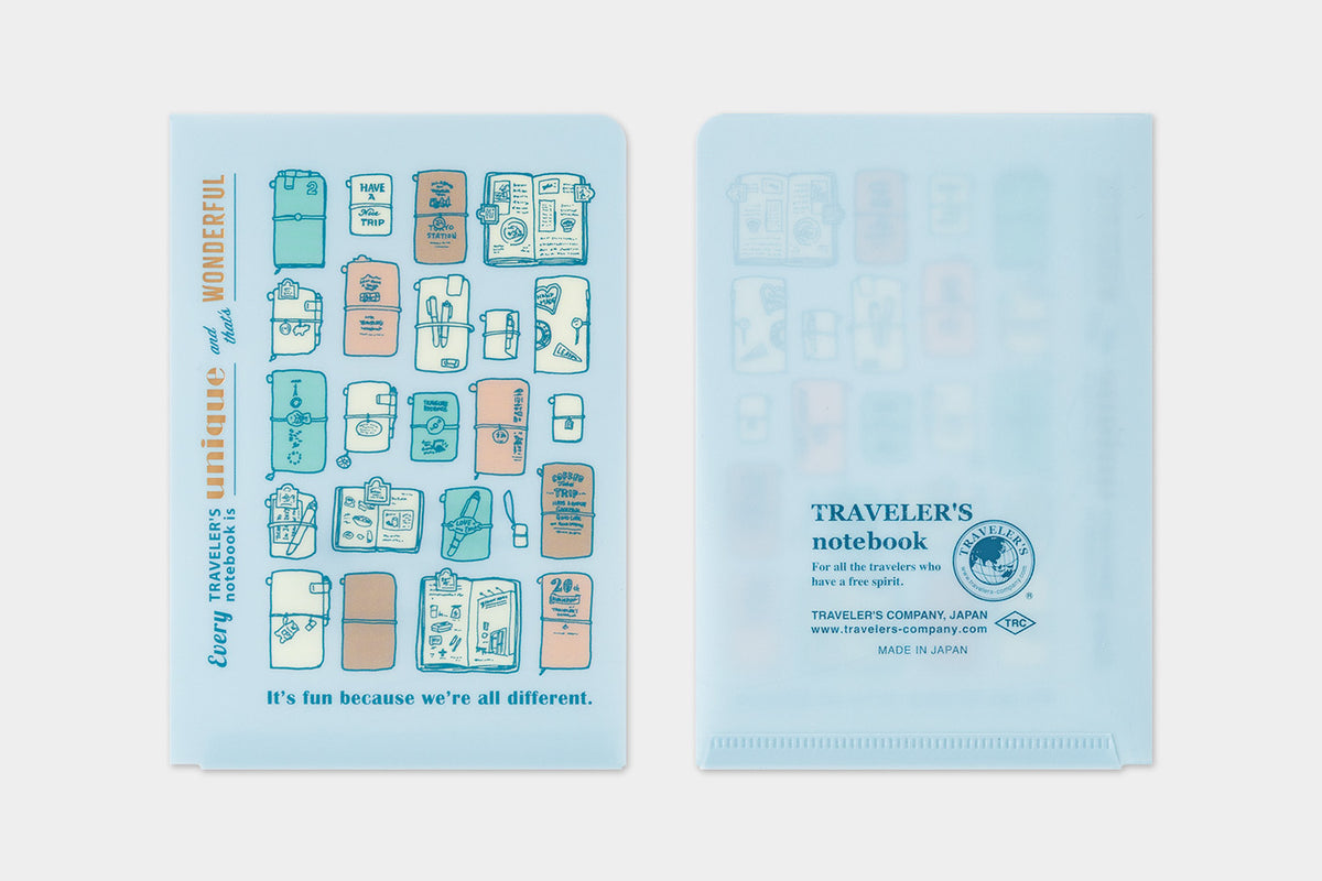 TRAVELER'S Notebook Passport Size Clear Folder 2027 (Pre-Order Starts Sept 7 @ 11am ET; Shipping Starts After 10/19)