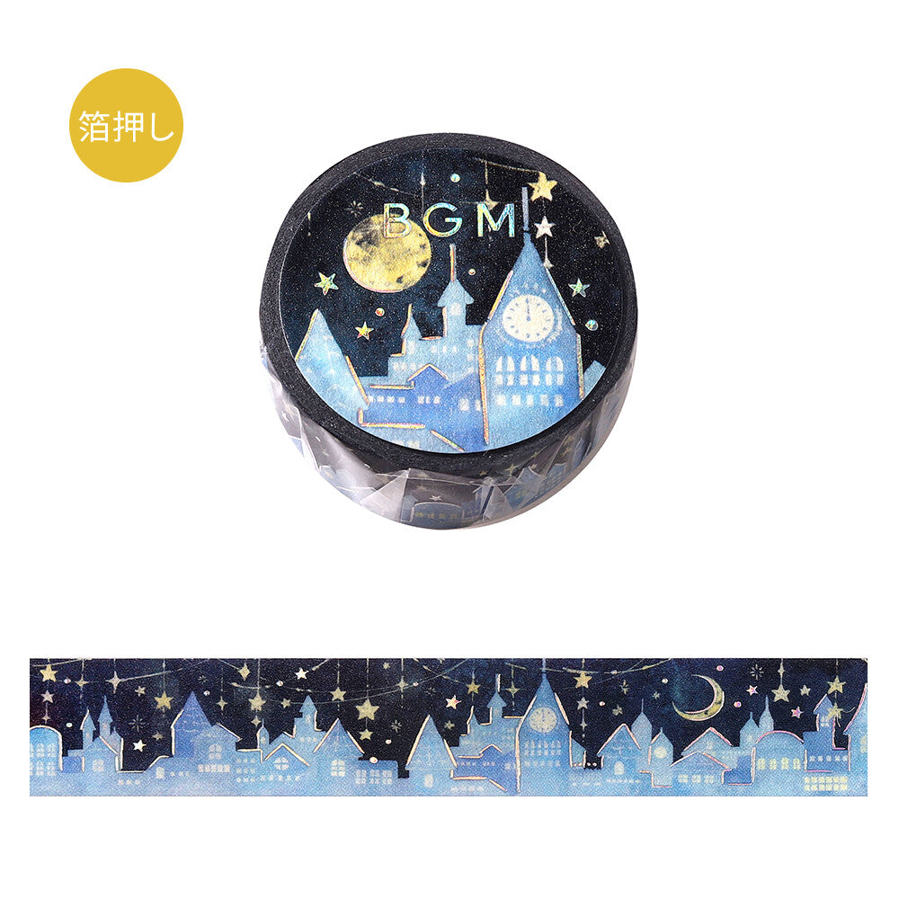 BGM Washi Tape - Foil Stamping Life - Starlight City (Coming Soon)