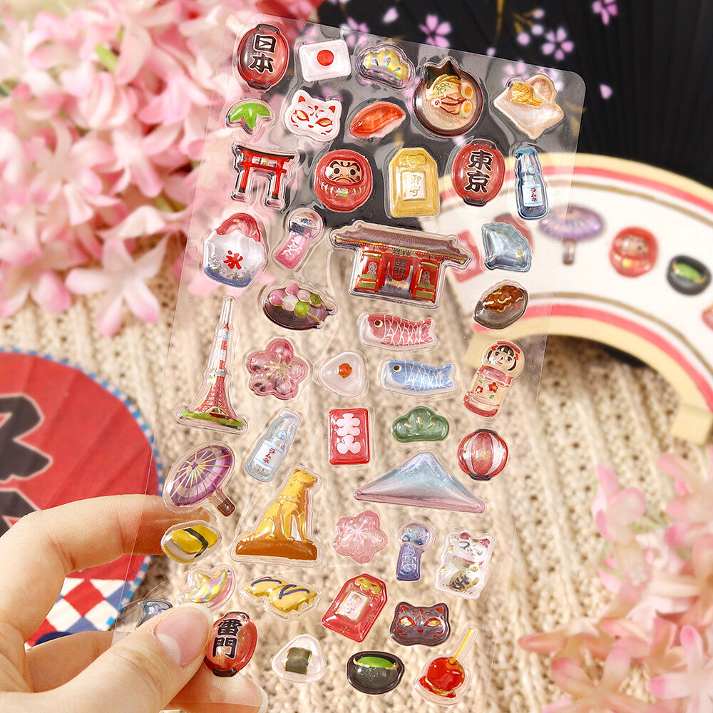 BGM 3D Sticker Sheet - Kyururun - Tokyo (Coming Soon)
