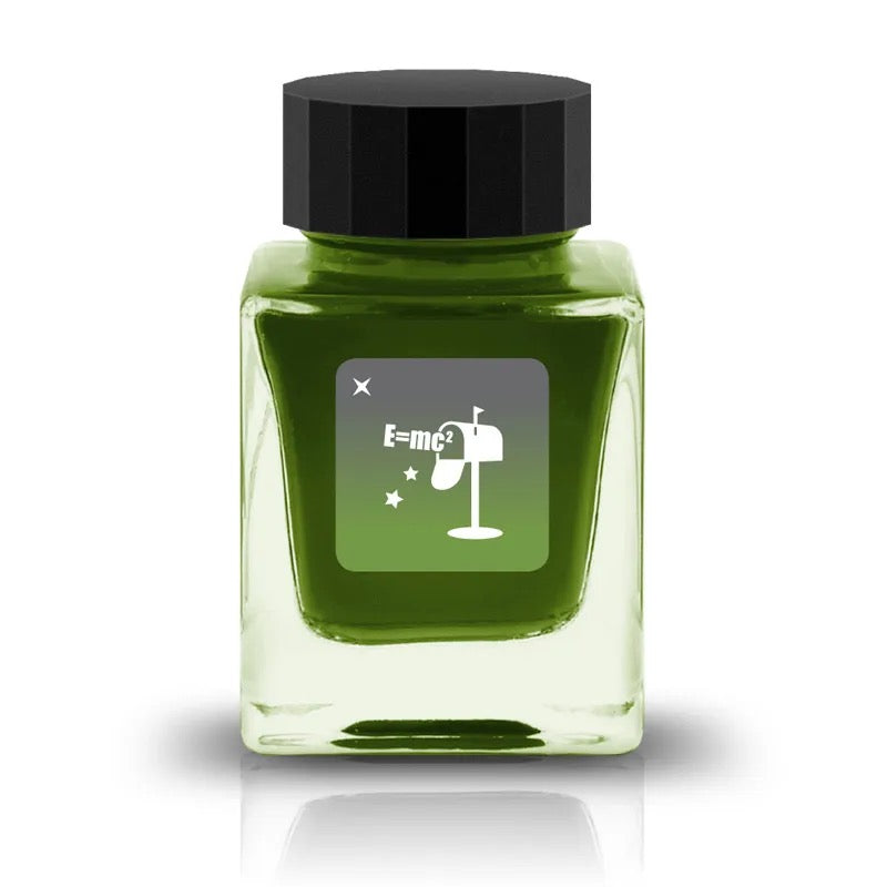 Tono&Lims蛍光万年筆インク antares・E=mc2・moon Tono & Lims Ink Bottle - Star Light - E-MC2 - 30ml – Yoseka Stationery