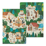 Yuru Log Notebook - Forest Animals - B6