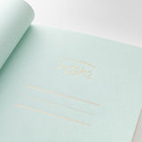 Yuru Log Notebook - Monthly Free Diary - B6