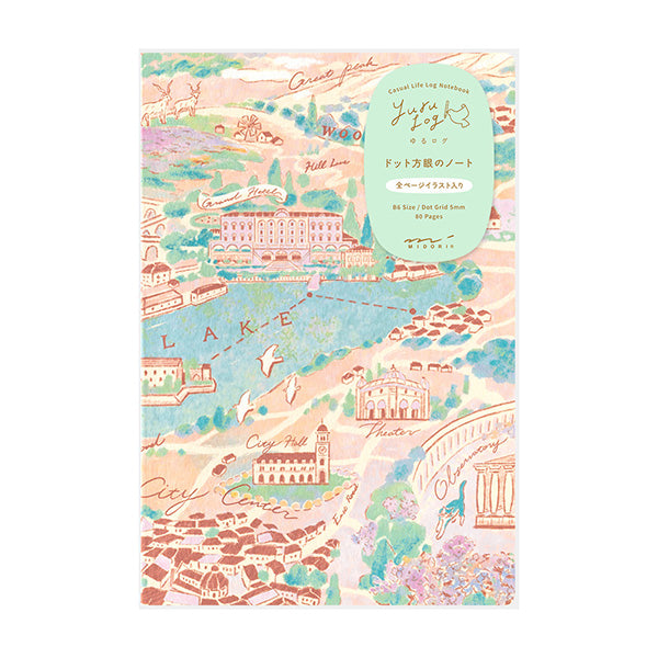 Yuru Log Notebook - Travel and Hotel - B6 (Coming Soon)