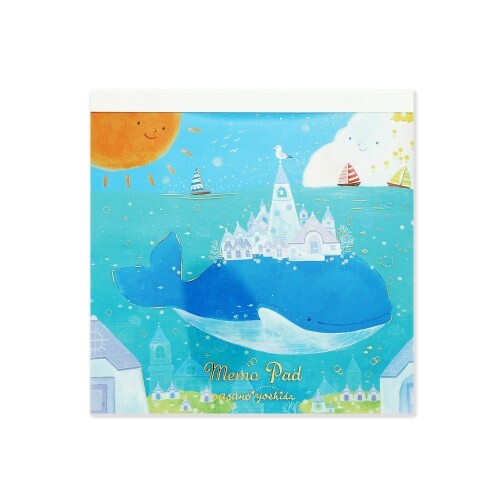 Clothes-Pin x Asano Yoshida Memo Pad - Beautiful White Tree House (Coming Soon)