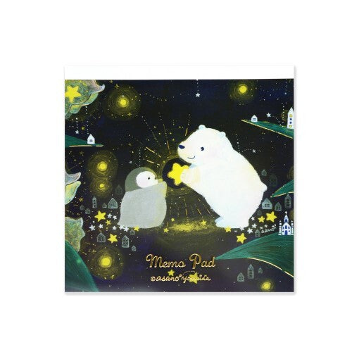 Clothes-Pin x Asano Yoshida Memo Pad - Melody of the Stars and Lily of the Valley (Coming Soon)