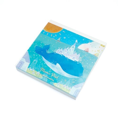 Clothes-Pin x Asano Yoshida Memo Pad - Beautiful White Tree House (Coming Soon)