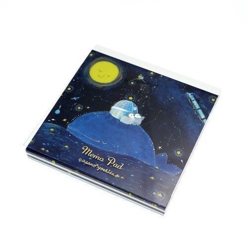 Clothes-Pin x Asano Yoshida Memo Pad - The Mysterious Observatory (Coming Soon)