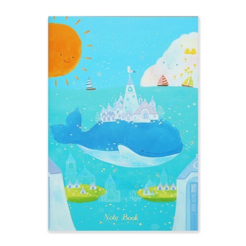 Clothes-Pin x Asano Yoshida Notebook - Beautiful White Tree House - A5 (Coming Soon)