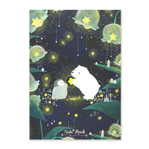 Clothes-Pin x Asano Yoshida Notebook - Melody of the Stars and Lily of the Valley - A5 (Coming Soon)