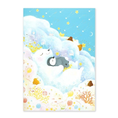 Clothes-Pin x Asano Yoshida Notebook - Cotton Candy Clouds and Sweet Dreams - A5 (Coming Soon)