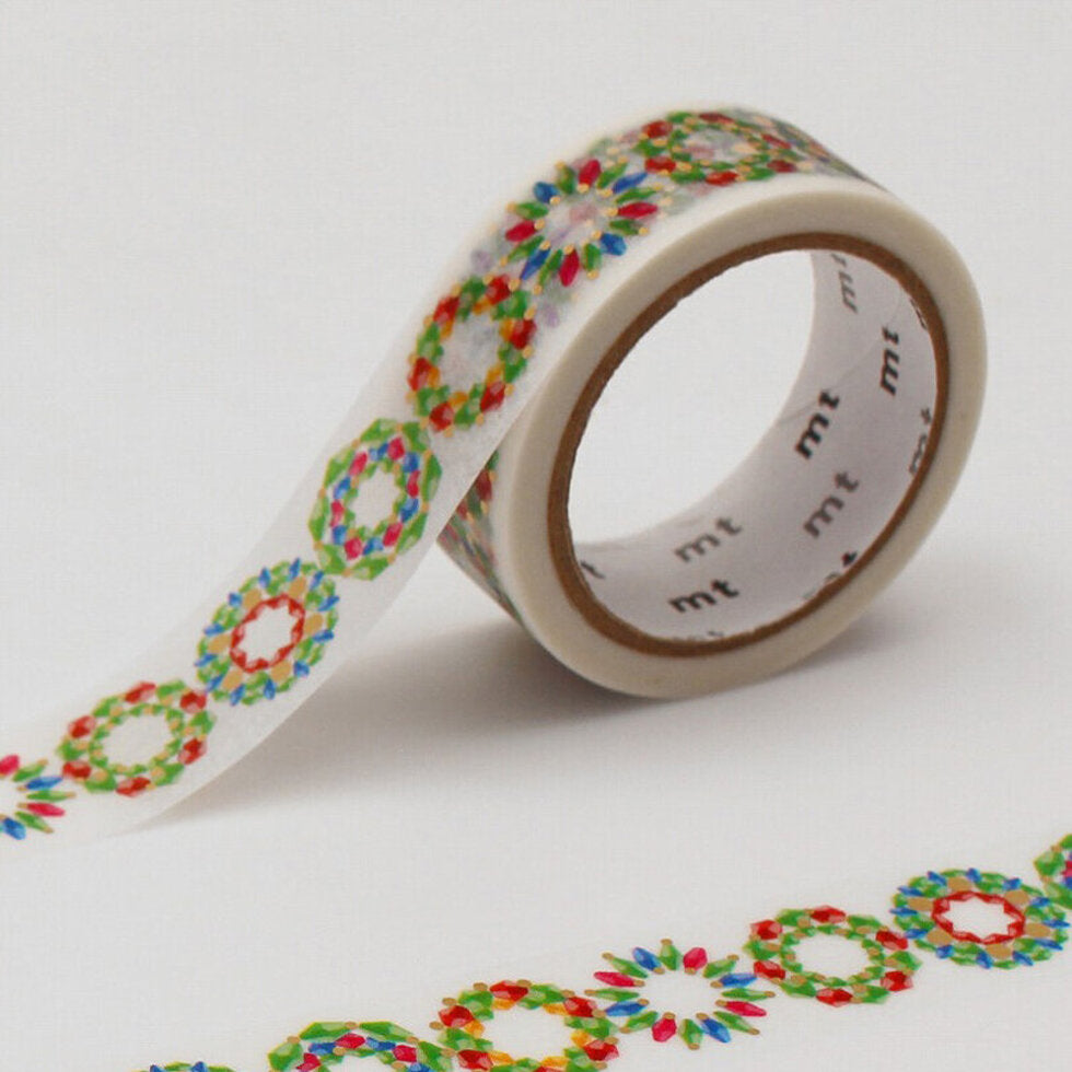 mt Washi Tape - Merry Christmas - Beads