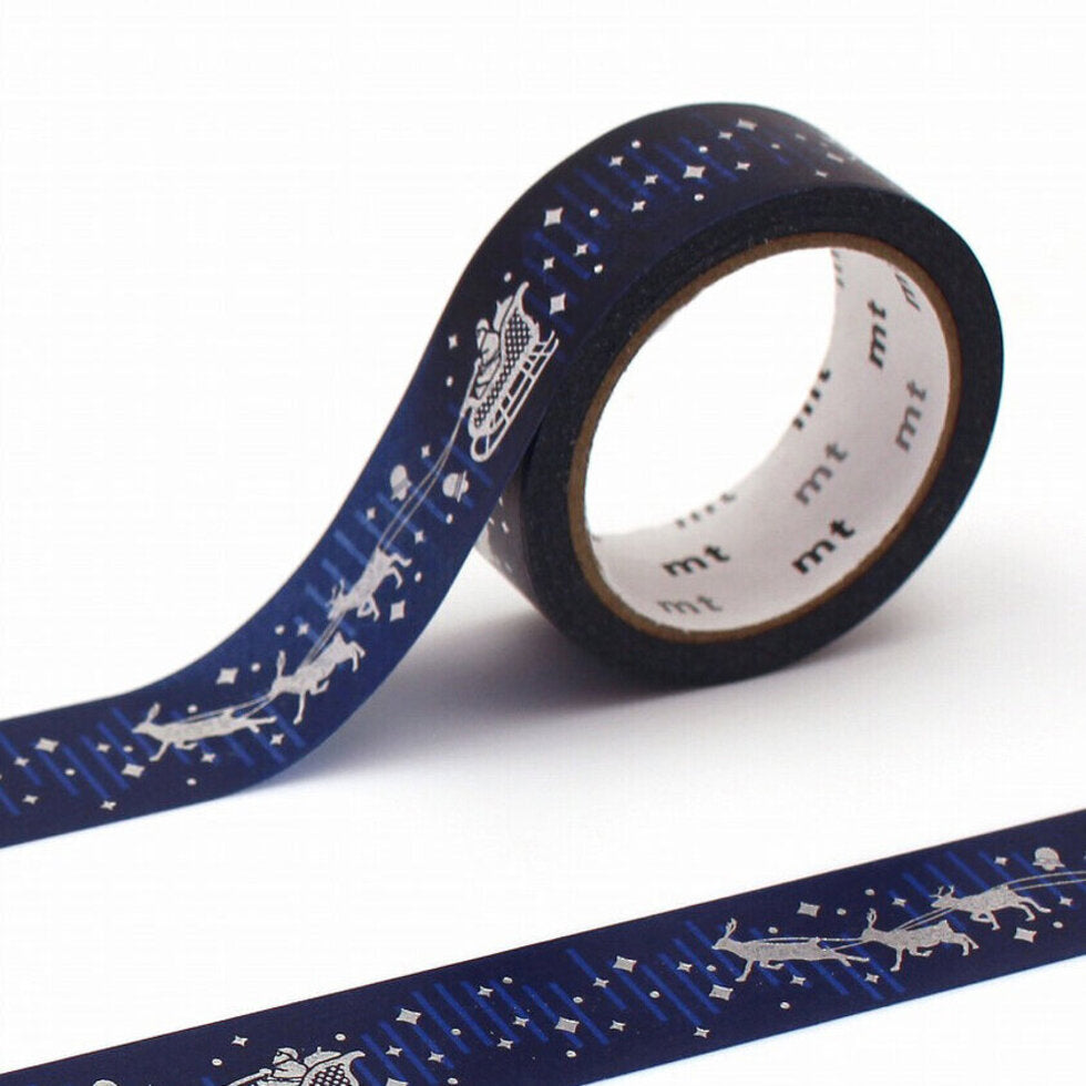 mt Washi Tape - Merry Christmas - Night Sky