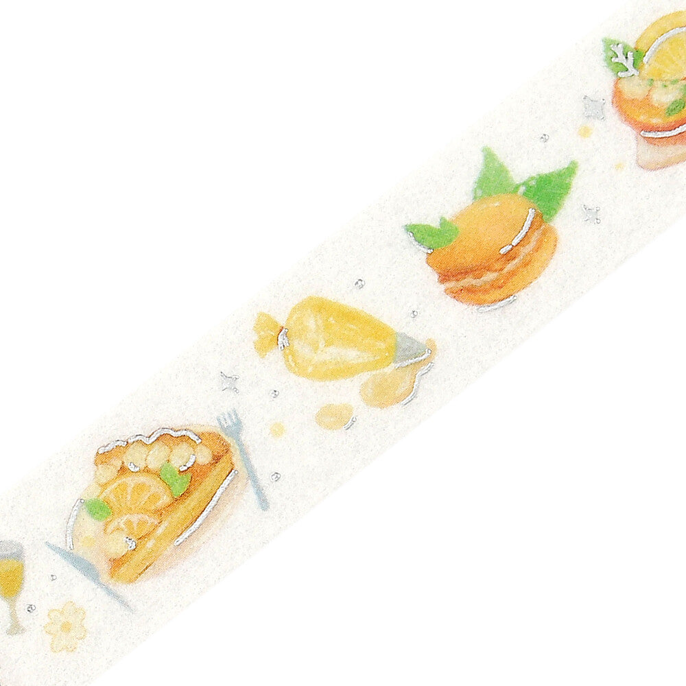 BGM Washi Tape - Foil Stamping - Tokimeki Flavor - Lemon (Coming Soon)