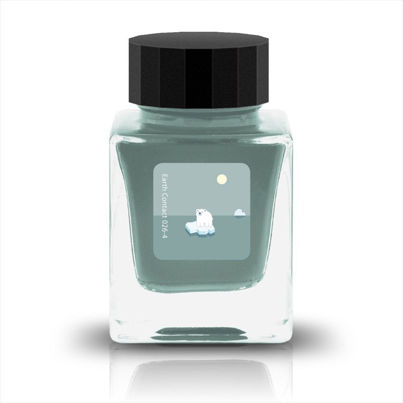 Tono & Lims Ink Bottle - Earth Contact - 026-4 Fluorite Snow - 30ml