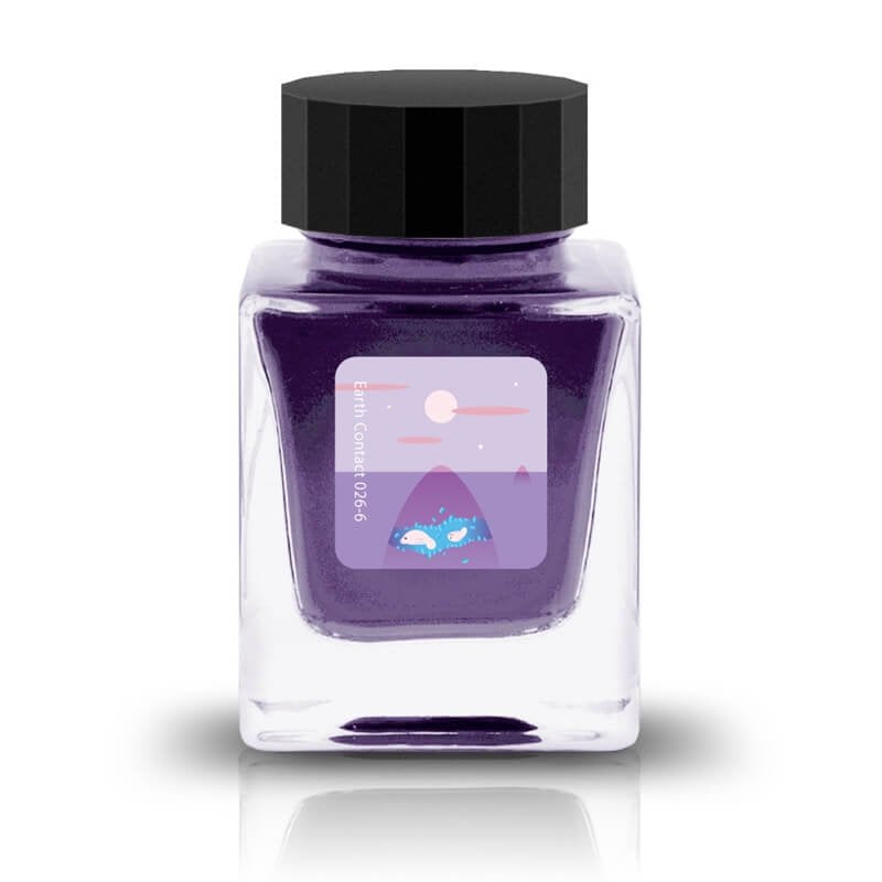 Tono & Lims Ink Bottle - Earth Contact - 026-6 Fluorite Crystal - 30ml