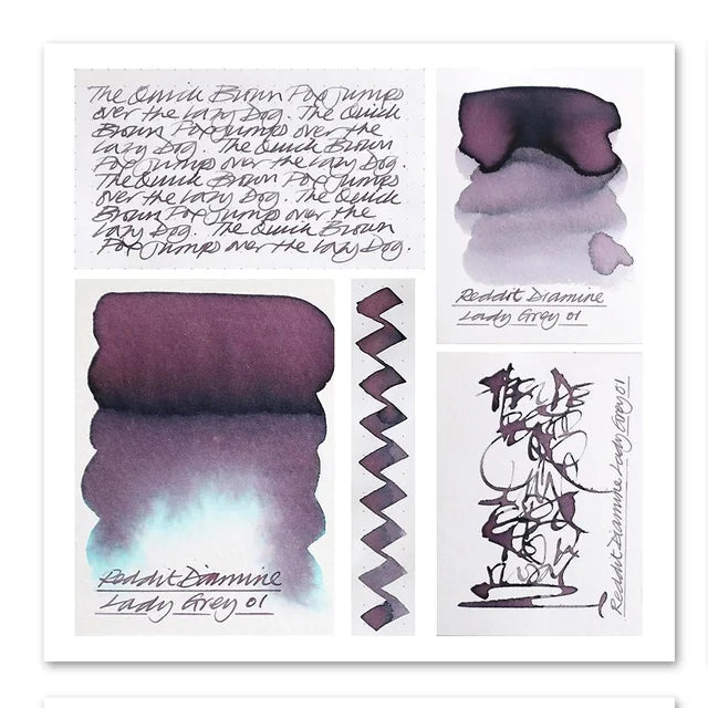 Diamine Fountain Pen Ink - Lady Grey - 80mL  (Coming Soon)