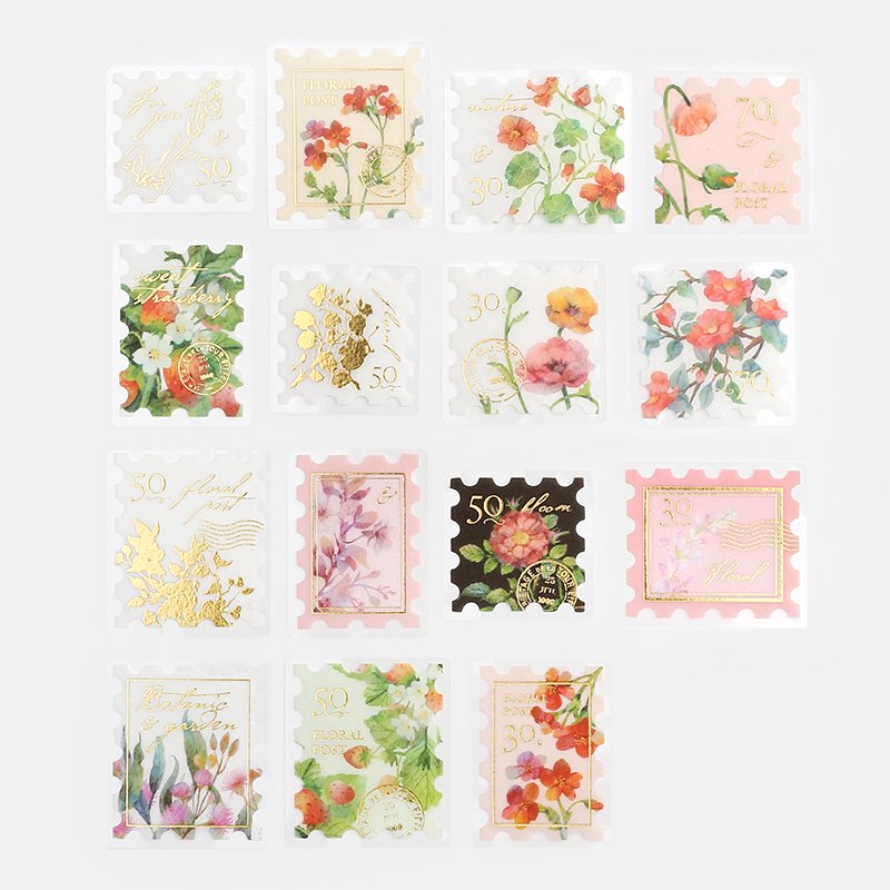 BGM Deco Stickers - Botanical Book