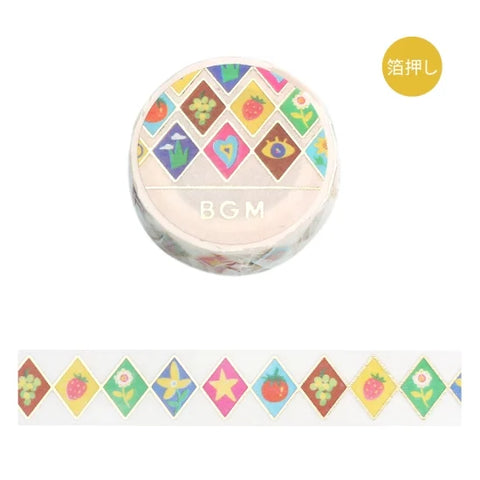 BGM Washi tape - Foil Stamping - Miscellaneous Goods
