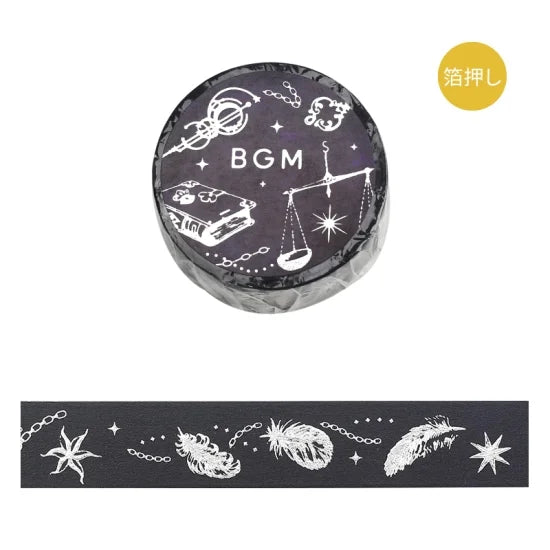 BGM Washi tape - Foil Stamping - Magic Spell