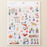 Cozyca - Aiko Fukawa - Rabbit Garden Transparent Sticker