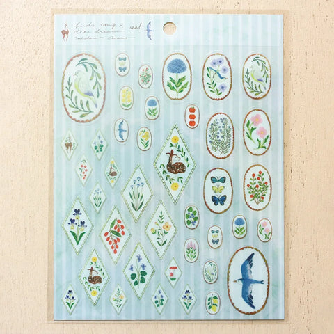 Cozyca - Midori Asano - Birds Song × Deer Dream Sticker