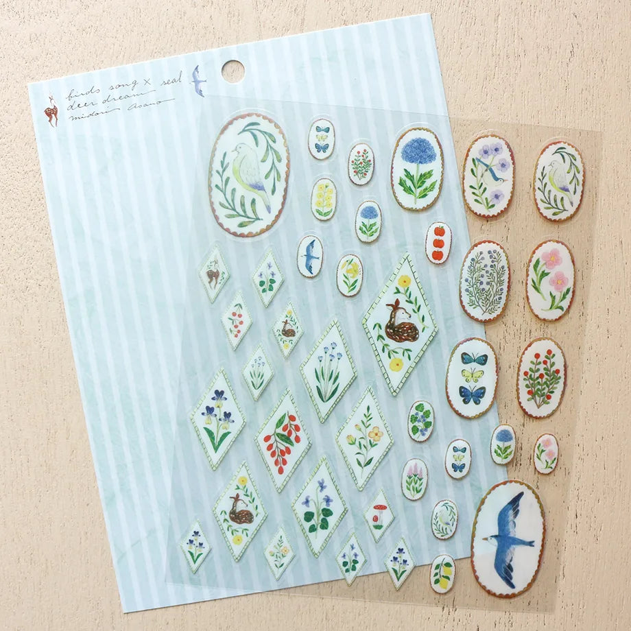 Cozyca - Midori Asano - Birds Song × Deer Dream Sticker