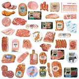 Greeting Life Flake Stickers - Meat