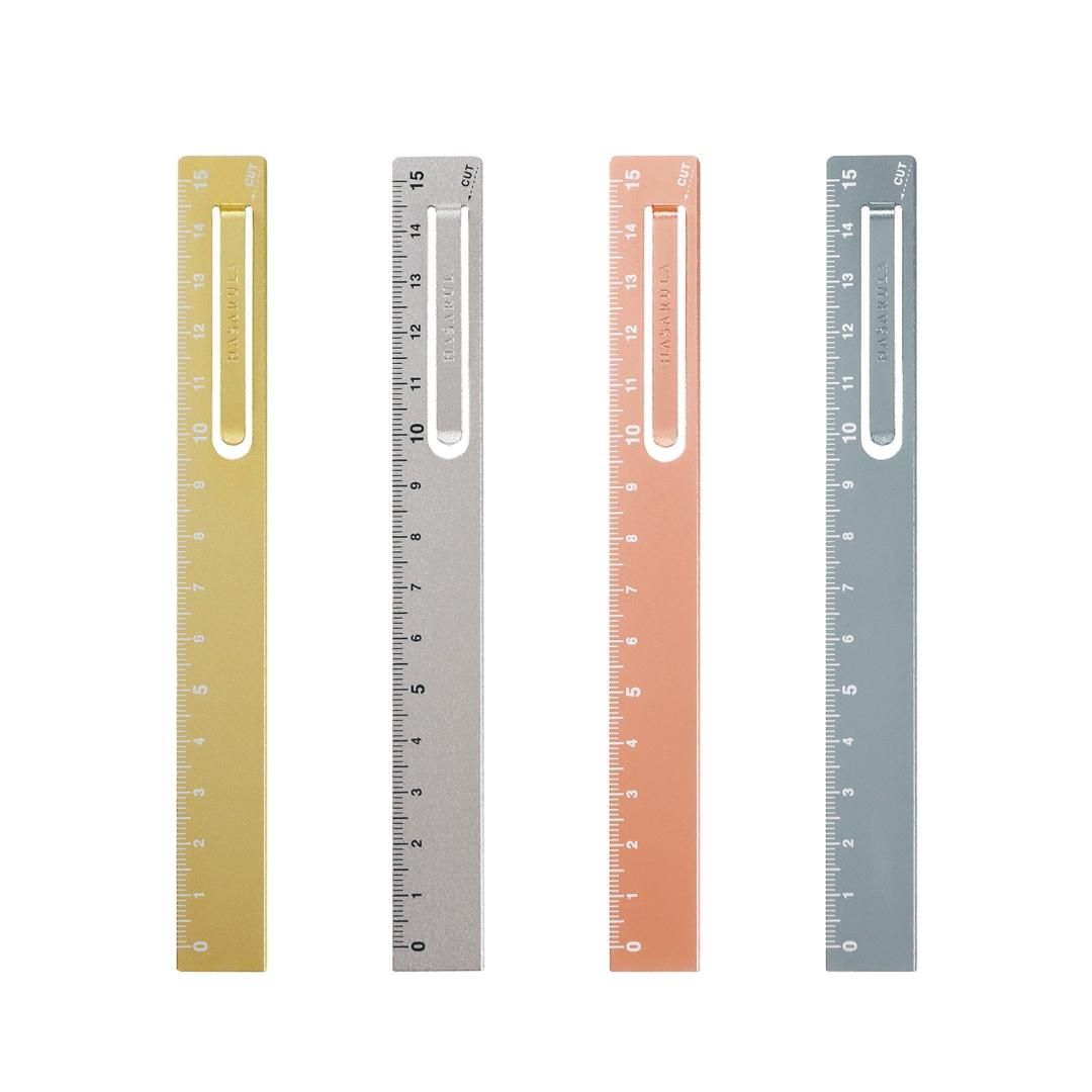 Kutsuwa Hasarula Aluminum Ruler with Clip (Coming Soon)