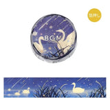 BGM Washi Tape - Foil Stamping Life - Sleeping Forest