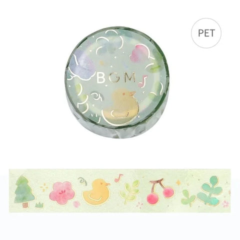 BGM Clear Tape - Foil Stamping Life - Life Melody