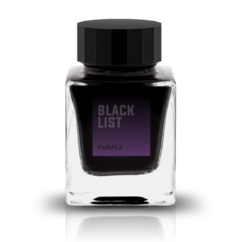 Tono & Lims Ink Bottle - Black List - Purple - 30ml