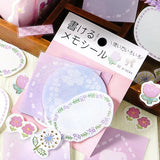 BGM Flake Sticker - Memo - Hana-Biyori - Pink