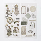 Q-Lia Elle Noire Sticker Sheet - Green