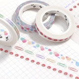 BGM Slim Washi Tape - 5mm - Clip