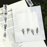 BGM Washi Tape - Foil Stamping Life - Monotone Flower