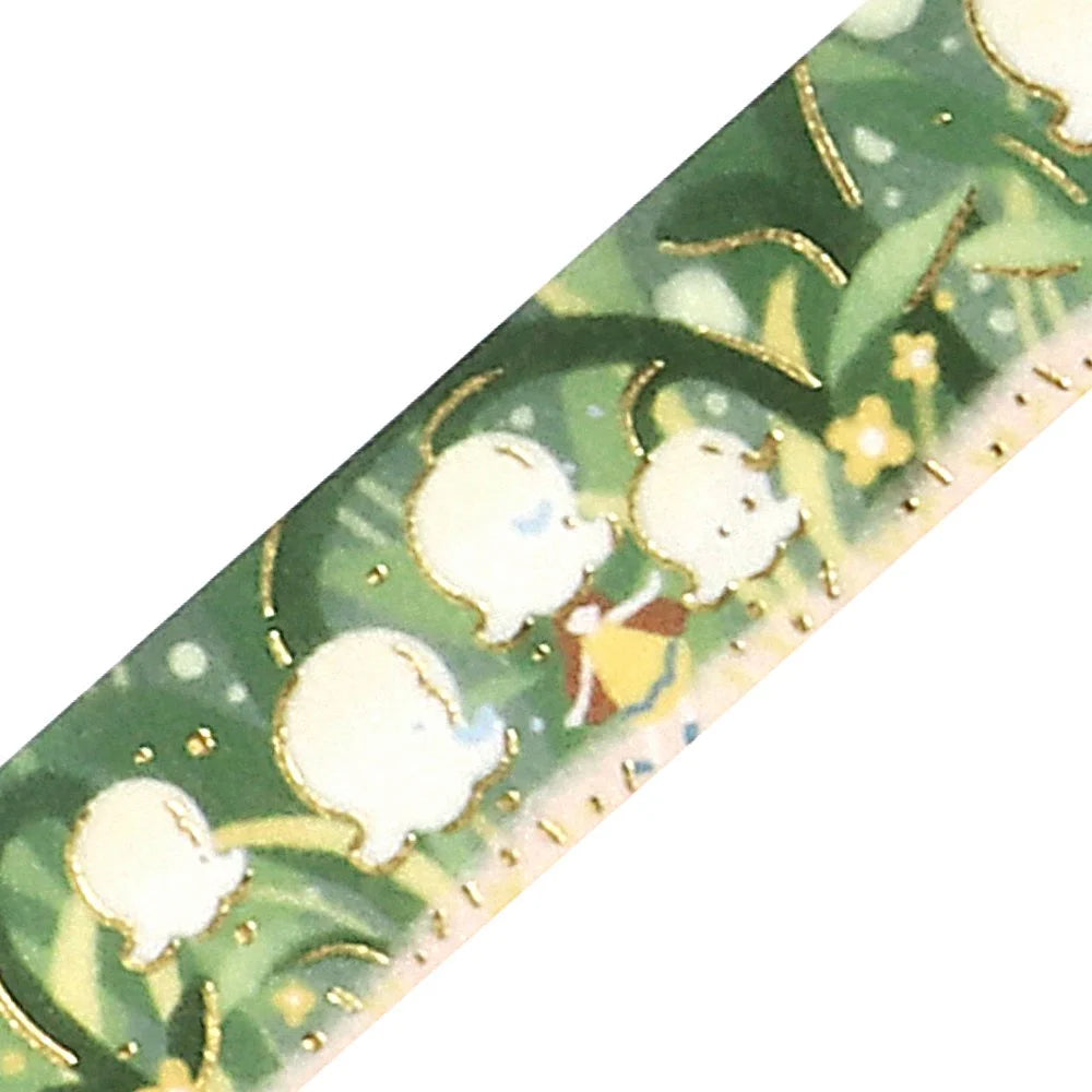 BGM Washi Tape - Foil Stamping - Flower Story - Flower Lights