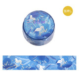 BGM Washi Tape - Foil Stamping - Flower Story - Night Scent