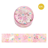 BGM Washi Tape - Foil Stamping - Flower Story - Peach Blossom