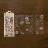 BGM - Foil Stamping Iride Sticker Sheets Vol.2 - Rose