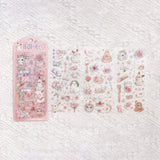 BGM - Foil Stamping Iride Sticker Sheets Vol.2 - Rabbit