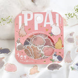 BGM Flake Sticker - IPPAI - Full of Rabbits