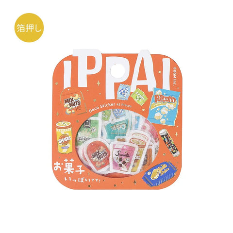 BGM Flake Sticker - IPPAI - Full of Snacks